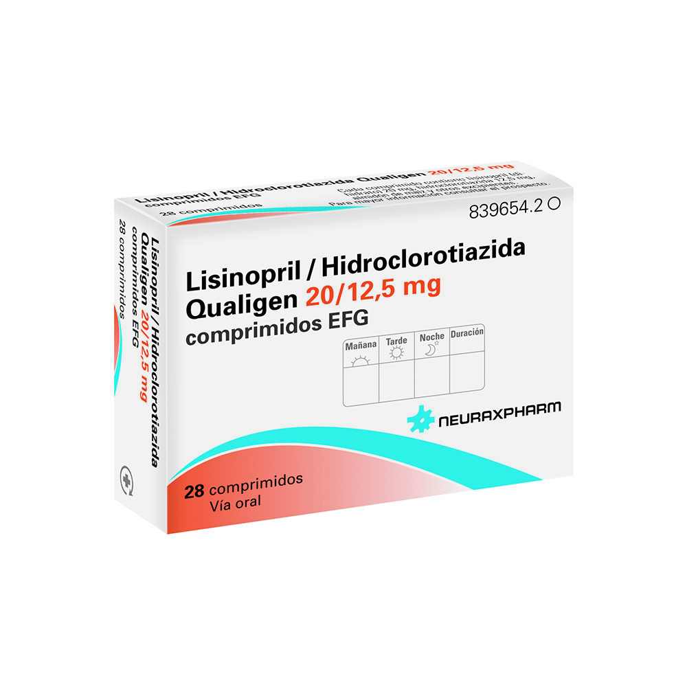 Lisinopril / Hctz Qualigen EFG Neuraxpharm España